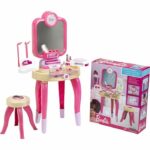 Comprar Juguete de belleza - klein - centro de belleza barbie happy vibes - completo con muchos accesorios y luz.