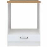 Comprar Junona low muebles four 60 cm - plan de trabajo - blanco brillante