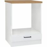 Comprar Junona low muebles four 60 cm - plan de trabajo - blanco brillante