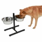 Comprar Kerbl barra de comida con tazón para perros - 2x1800ml