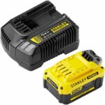 Comprar Kit de inicio - stanley fatmax v20 - sfmcb14m1-qw - cargador 2a + 1 batería 18v 4ah