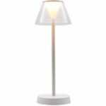 Comprar Lámpara de mesa inalámbrica - lumisky - beverly white - h34 cm - led blanco cálido