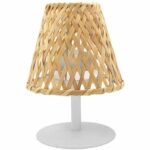 Comprar Lámpara de mesa inalámbrica - lumisky - ibiza - h26 cm - bambú natural - led blanco cálido y blanco