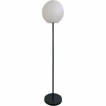 Comprar Lámpara de pie luminosa - lumisky - luny tall - al. 150 cm - base metálica de diseño escandinavo - led blanco cálido y blanco regulable