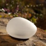 Comprar Lámpara solar decorativa de guijarros - lumisky - solenzara - Ø16 cm - led blanco