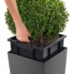 Comprar Lechuza jardiniere cubico 40 todo en uno carbón 18194