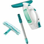 Comprar Leifheit 51003 kit de aspiradora de ventanas dry & clean con mango y limpiador