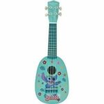 Comprar Lexibook - ukelele stitch - aproximadamente 53 cm - madera - 6 cuerdas de nailon - guía incluida