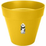 Comprar Loft urban round pot - plastic - pilled - tank - con ruedas - Ø40 - ocher