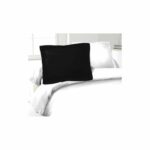 Comprar Lovely home juego de 2 fundas de almohada 100% algodón 50x70 cm - negro