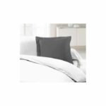 Comprar Lovely home juego de 2 fundas de almohada 100% algodón 63x63 cm - gris oscuro