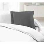 Comprar Lovely home juego de 2 fundas de almohada 100% algodón 63x63 cm - gris oscuro