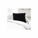 Comprar Lovely home juego de 2 fundas de almohada 100% algodón 63x63 cm - negro