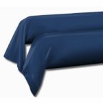 Comprar Lovely home juego de 2 fundas de almohada cojín - 85 x 185 cm - 100% algodón - azul