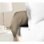 Comprar Lovely home lote de 2 fundas de almohada 100% algodón 85x185 cm - beige