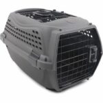 Comprar M.pets jaula de transporte para gatos eco giro - jaula de plástico - talla m - gris