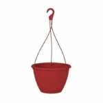 Comprar Maceta colgante artevasi algarve - 8 l - 31 x 31 x 20.5 cm - rojo oscuro