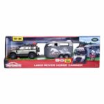 Comprar Majorette - land rover + remolque para caballos - 25cm - sonidos y luces - a partir de 3 años