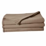 Comprar Manta polar poleco taupe 180