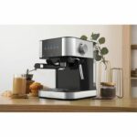 Comprar Máquina de café espresso continental edison cemeinb - acero inoxidable