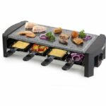 Comprar Maquina raclette domo do9039g - 8 personas - piedra pulida - 1300w