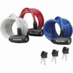 Comprar Master lock 8127eurtri candado de cable de acero trenzado - azul