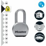 Comprar Master lock candado de alta seguridad [con llave] [acero inoxidable] [arco largo] [exterior] m830eurdlh