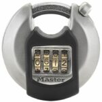 Comprar Master lock candado de disco externo combinado - alta seguridad - mango protegido