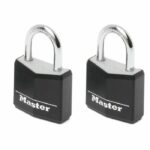 Comprar Masterlock lote de 2 candados de aluminio cubierta de vinilo de 30 mm