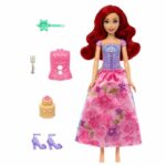 Comprar Mattel-princesas disney spin & reveal-muñeca ariel con 11 sorpresas htv88