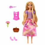 Comprar Mattel-princesas disney spin & reveal-muñeca rapunzel con sorpresas htv86