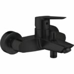 Comprar Mezclador monomando de baño/ducha - grohe start - 322782432 - negro mate - montaje en pared visto - desviador automático