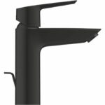 Comprar Mezclador monomando de lavabo - grohe start - 235522432 - negro mate - talla m - apertura para agua fría - ahorro de agua - extraíble y desagüe