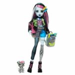 Comprar Monster high-muñeca frankie stein-muñeca con animal y accesorios hxh73