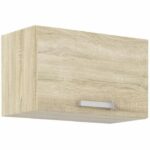 Comprar Mueble campana con puerta basculante - decoración roble sonoma - l 60 x 31