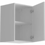 Comprar Muebles altos de oslo 1 puerta + tableta - decoración blanca mate - l 40 x d 36 x h 58 cm