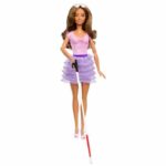 Comprar Muñeca barbie fashionista ciega falda púrpura hrh17