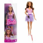 Comprar Muñeca barbie fashionista ciega falda púrpura hrh17