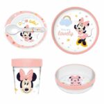 Comprar Pack comida thermobaby minnie 2ª edad - 3 platos + una taza + 1 cuchara