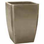 Comprar Palmea jarrón alto arbustero 65 l - doble pared - reserva de agua integrada - 47 x 47 x 65 cm - taupe - eda