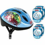 Comprar Paquete de protecciones avengers - casco - rodilleras - coderas