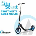 Comprar Patinete mecánico - adulto/teen - beeper city scoot - ruedas de 8'' - suspensión delantera - cuadro negro - sin freno en el manillar