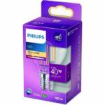 Comprar Philips led classic 40w esférico e14 blanco cálido no regulable