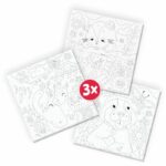 Comprar Pintura por números sobre lienzo - 3 mascotas - ses creative