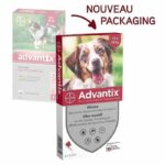 Comprar Pipetas antiparasitarias advantix 4 - para perros medianos de 10 a 25 kg