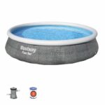 Comprar Piscina elevada bestway fast set ™ - 396 x 84 cm - gris