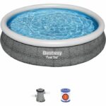 Comprar Piscina elevada bestway fast set™ - redonda - 366 x 76 cm - cartucho de bomba y filtro