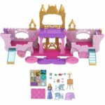 Comprar Princesas disney-caleche y castillo-caja con muñeca aurora hwx17