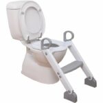 Comprar Reductor de inodoro - dreambaby - step-up - asiento de entrenamiento para ir al baño - 2 niveles regulables - gris