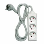 Comprar Regleta chacon 3 enchufes 16a 1.5m blanco